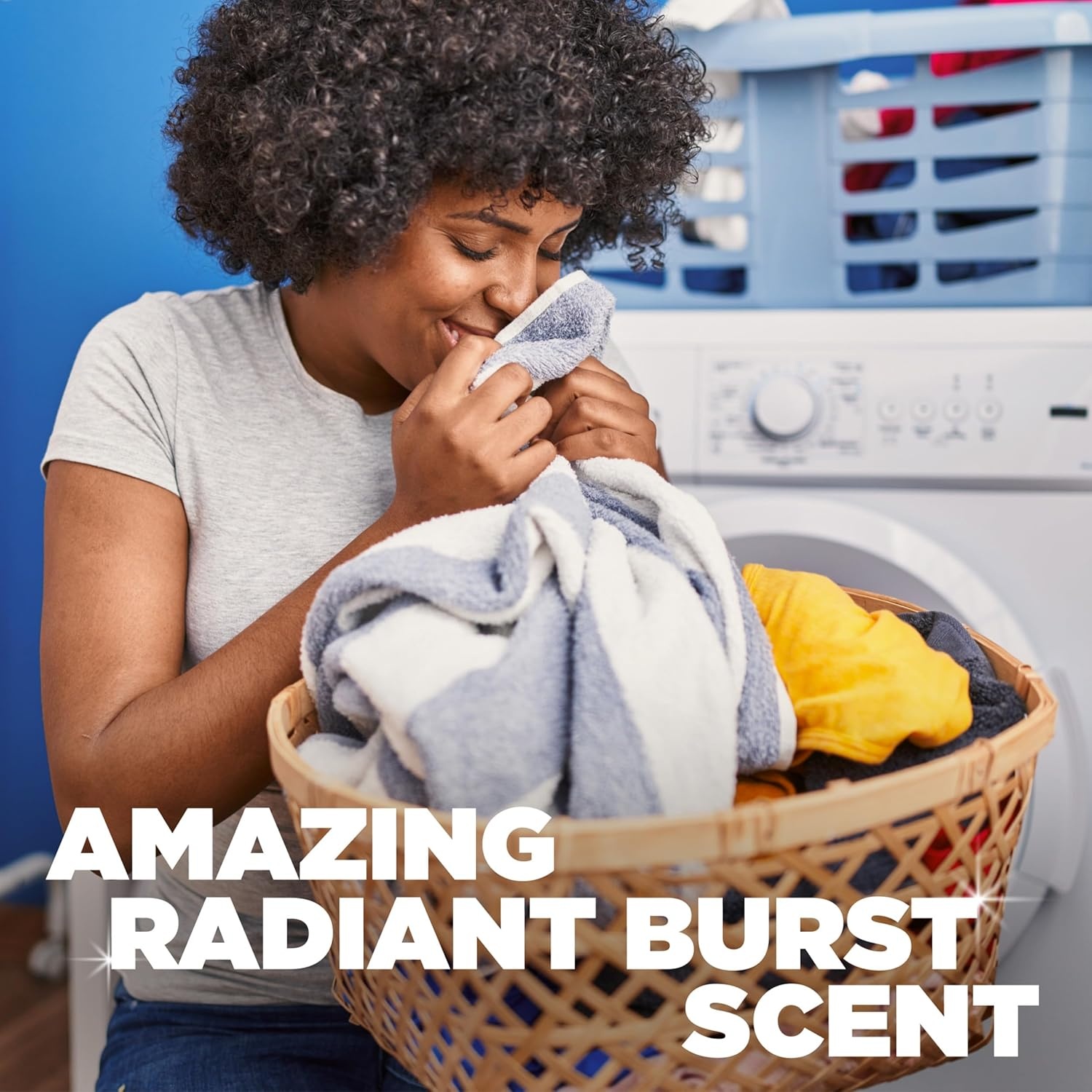 image:imageARM amp HAMMER Deep Clean Odor Formula Laundry Detergent Power Paks 21 ctRadiant Burst