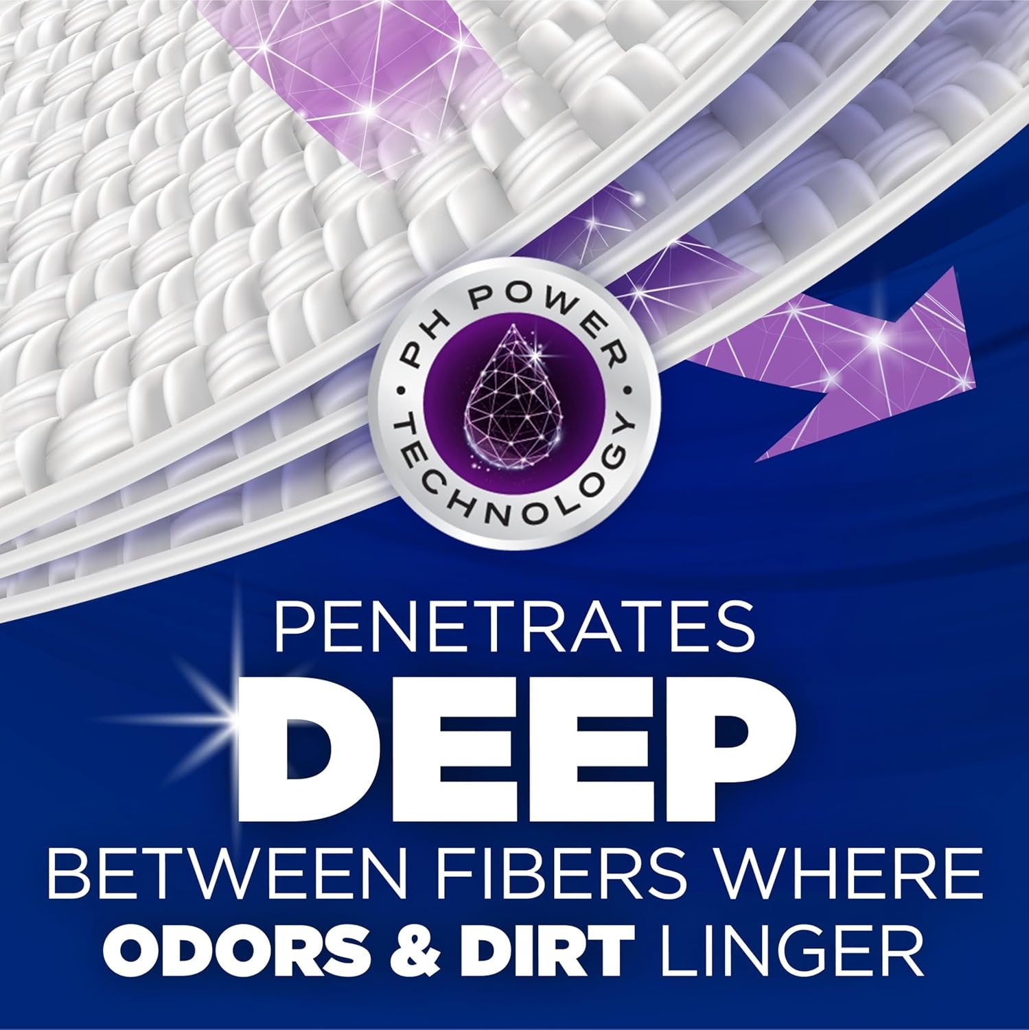 image:imageARM amp HAMMER Deep Clean Odor Formula Liquid Laundry Detergent 102 fl oz 68 LoadsRadiant Burst