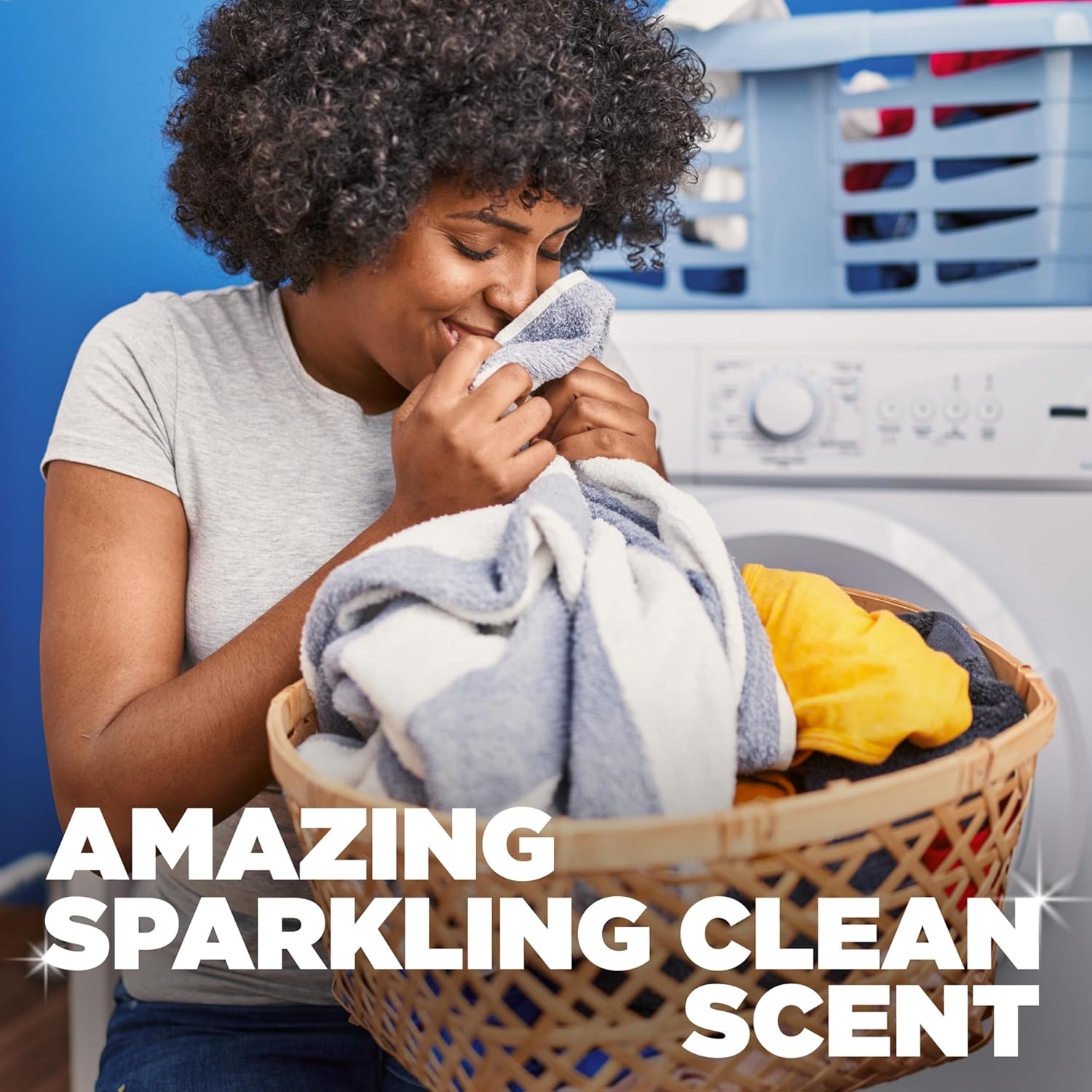 image:imageARM amp HAMMER Deep Clean Stain Formula Laundry Detergent Power Paks Sparkling Clean Scent 32 Count 32 LoadsClean Brust