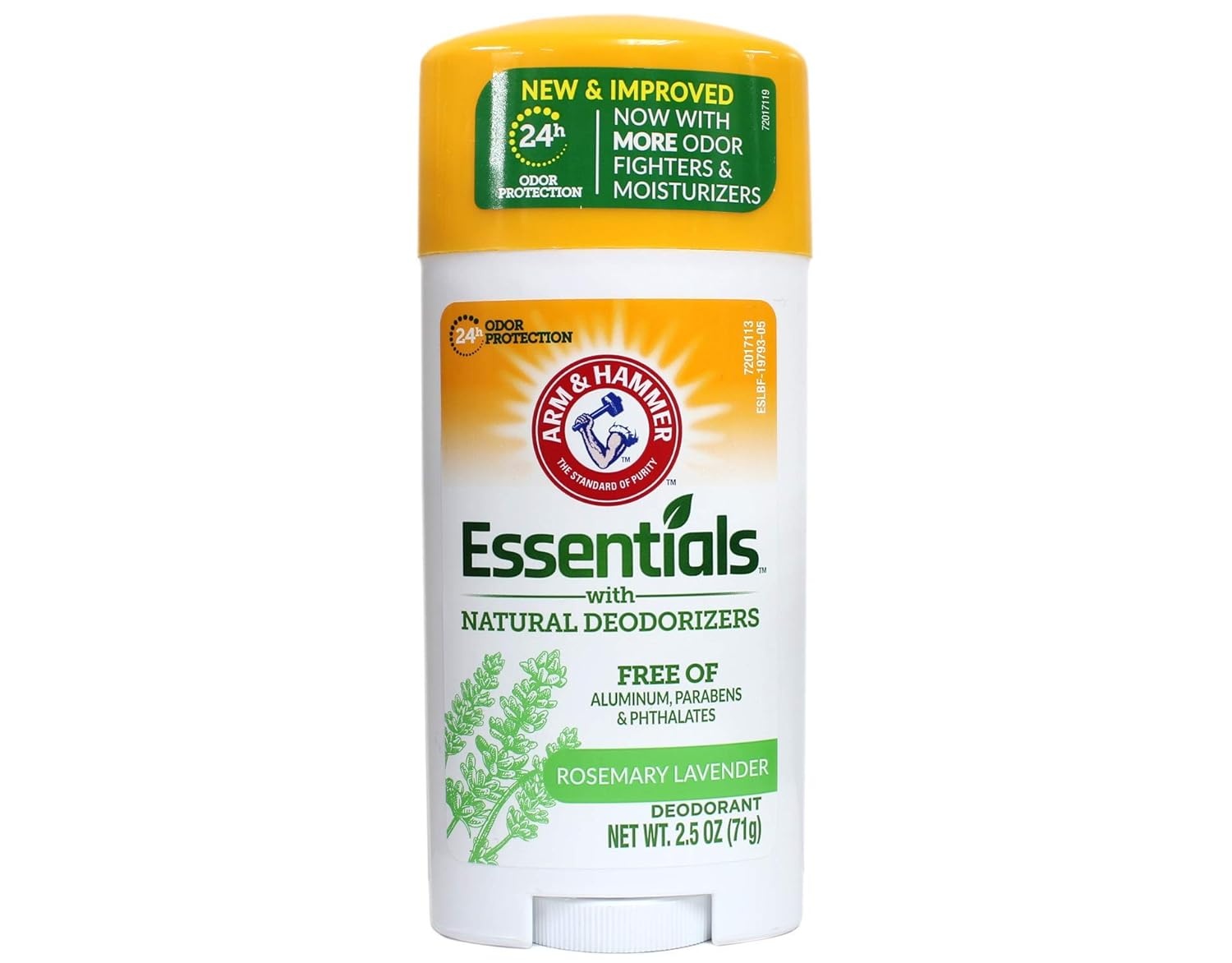 image:imageARM amp HAMMER Essentials Deodorant Clean Juniper Berry Wide Stick Made with Natural Deodorizers Free From Aluminum Parabens amp Phthalates 25 oz Pack of 2Rosemary Lavender