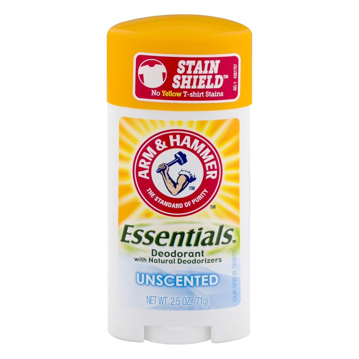 image:imageARM amp HAMMER Essentials Deodorant Clean Juniper Berry Wide Stick Made with Natural Deodorizers Free From Aluminum Parabens amp Phthalates 25 oz Pack of 2Unscented