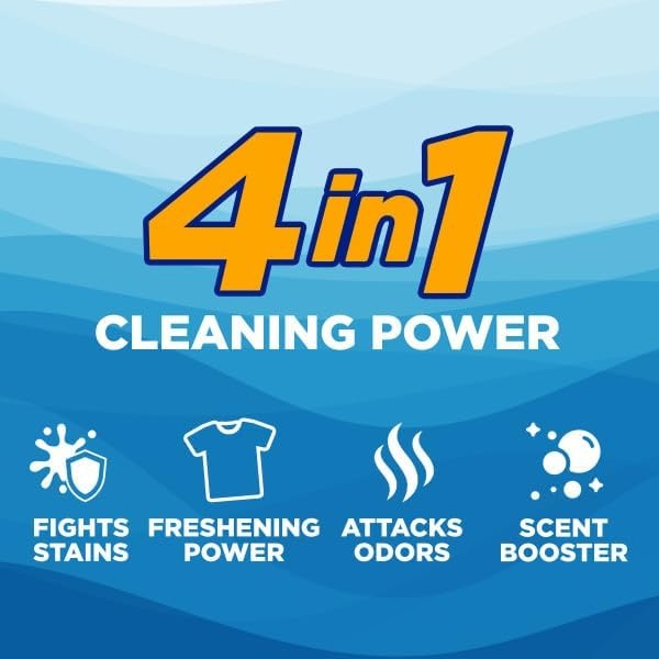 image:imageARM amp HAMMER Liquid Laundry Detergent Clean Burst Fresh 200 fl oz 200 Loads HE Laundry Detergent LiquidClean Burst