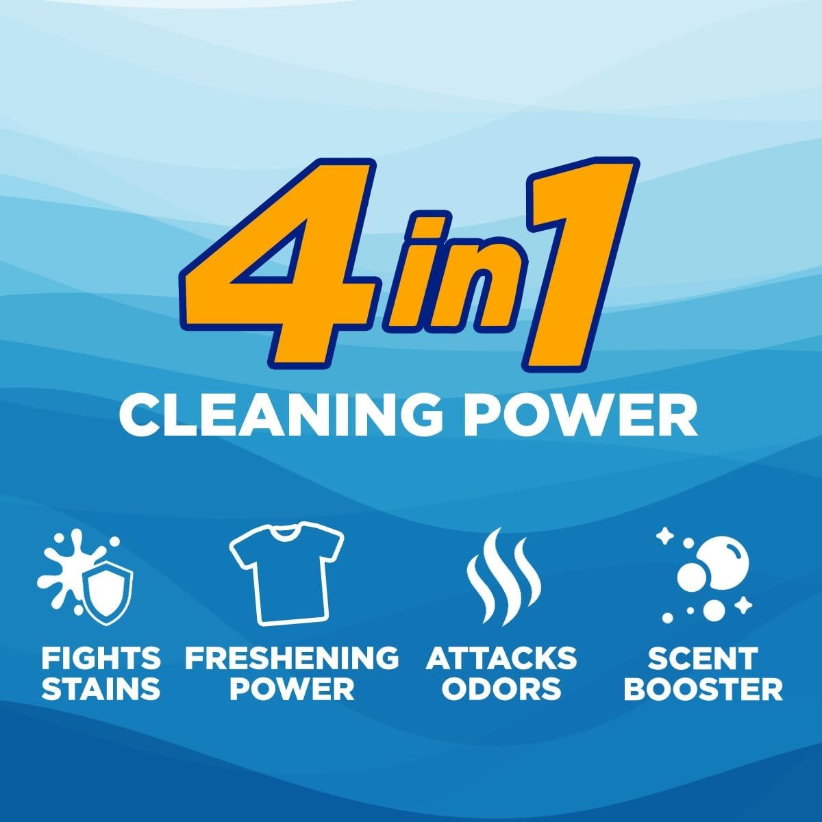 image:imageARM amp HAMMER Liquid Laundry Detergent Clean Burst Fresh 200 fl oz 200 Loads HE Laundry Detergent LiquidClean Burst