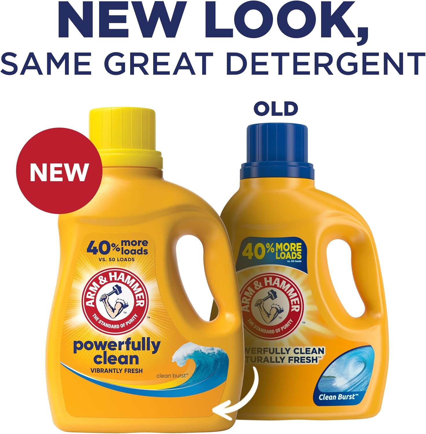 image:imageARM amp HAMMER Liquid Laundry Detergent Clean Burst Fresh 200 fl oz 200 Loads HE Laundry Detergent LiquidClean Burst