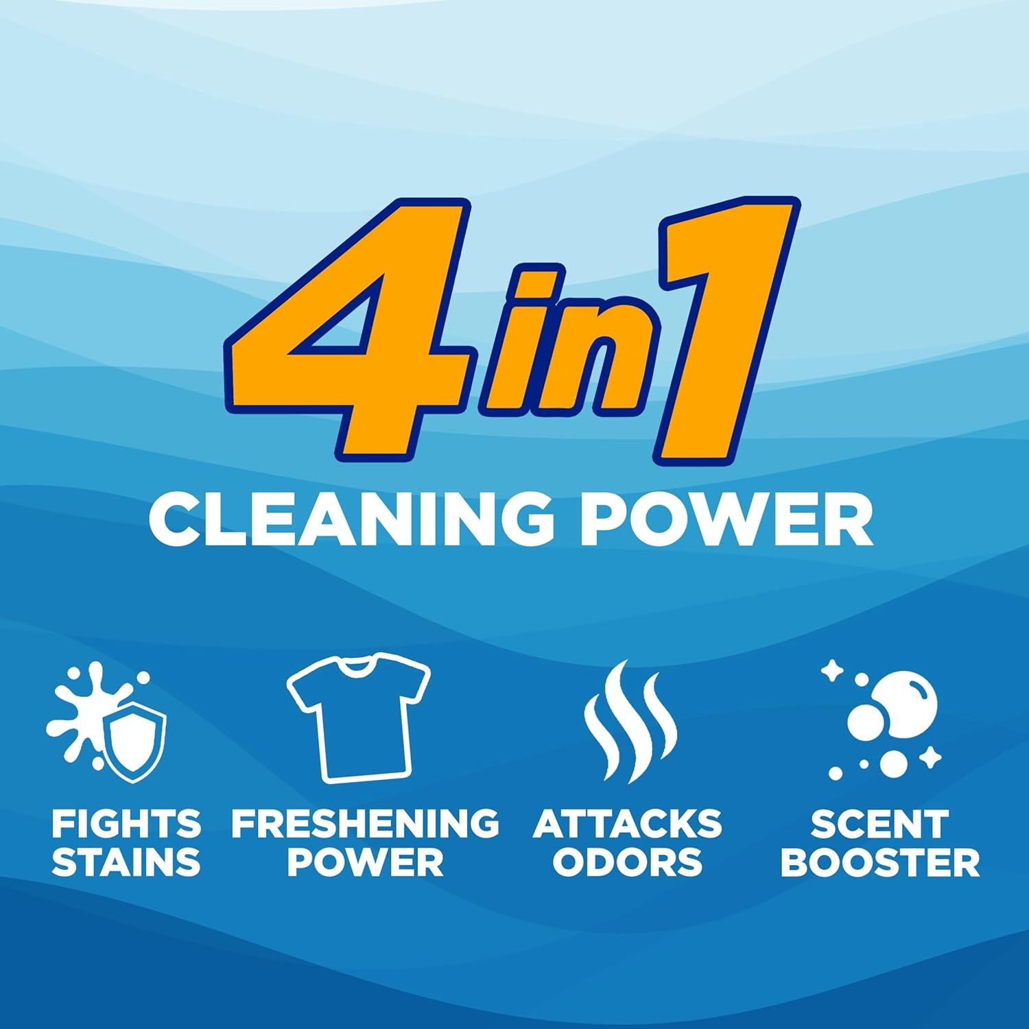 image:imageARM amp HAMMER Liquid Laundry Detergent Clean Burst Fresh 200 fl oz 200 Loads HE Laundry Detergent LiquidClean Burst
