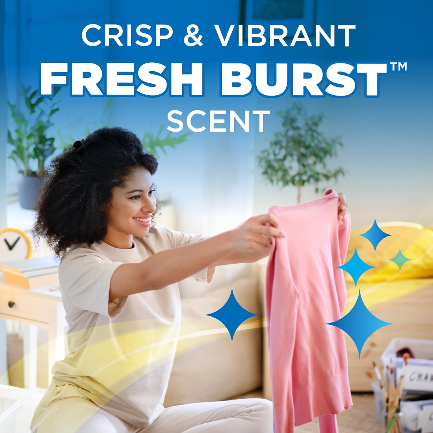 image:imageARM amp HAMMER Odor Blasters InWash Scent Booster Laundry Scent Booster Fresh Burst Scent 45 Oz45 Fl Oz Pack of 1