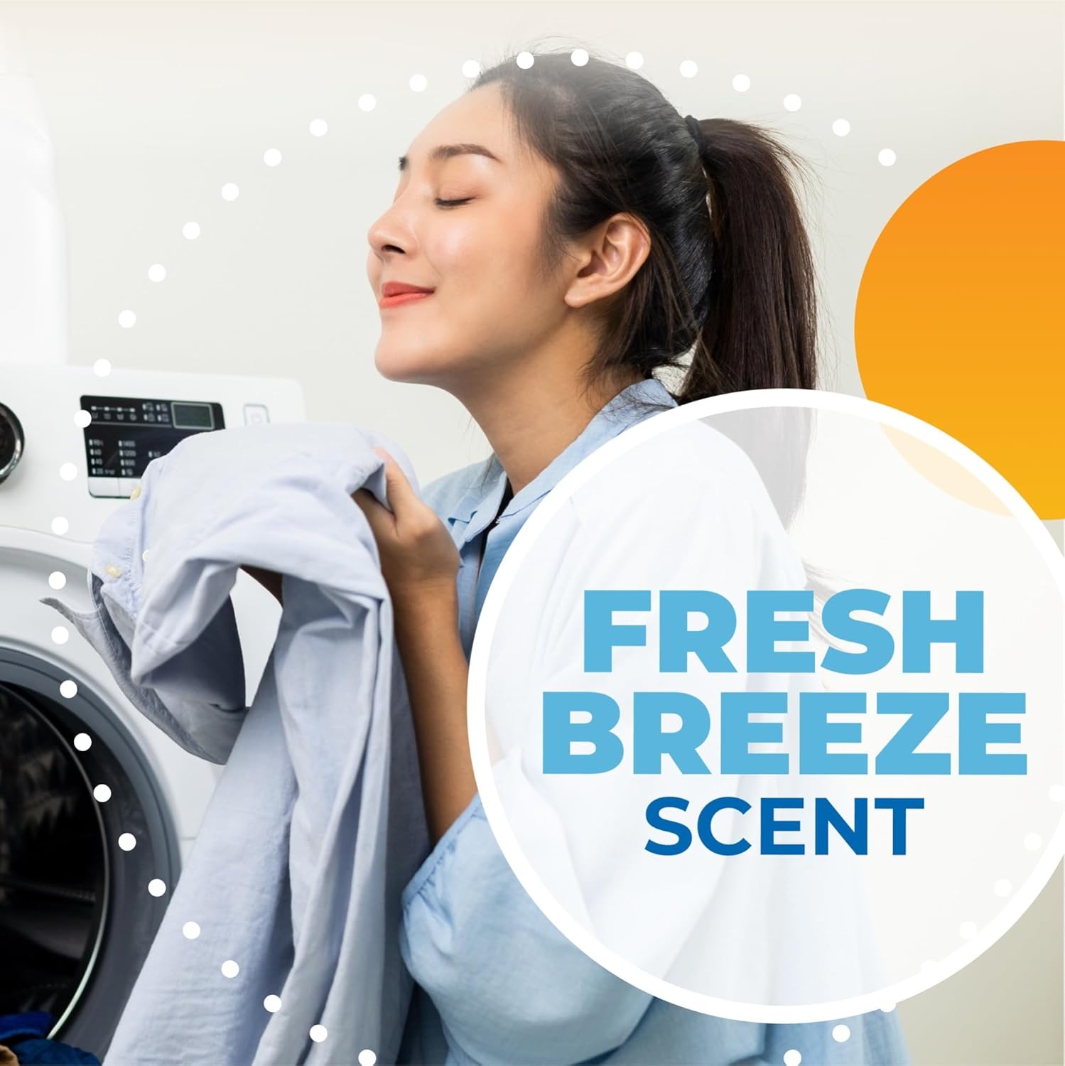 image:imageARM amp HAMMER Power Sheets Laundry Detergent Fresh Breeze Scent No Mess Lightweight and TravelFriendly 35 Count Up to 70 Small LoadsFresh Breeze