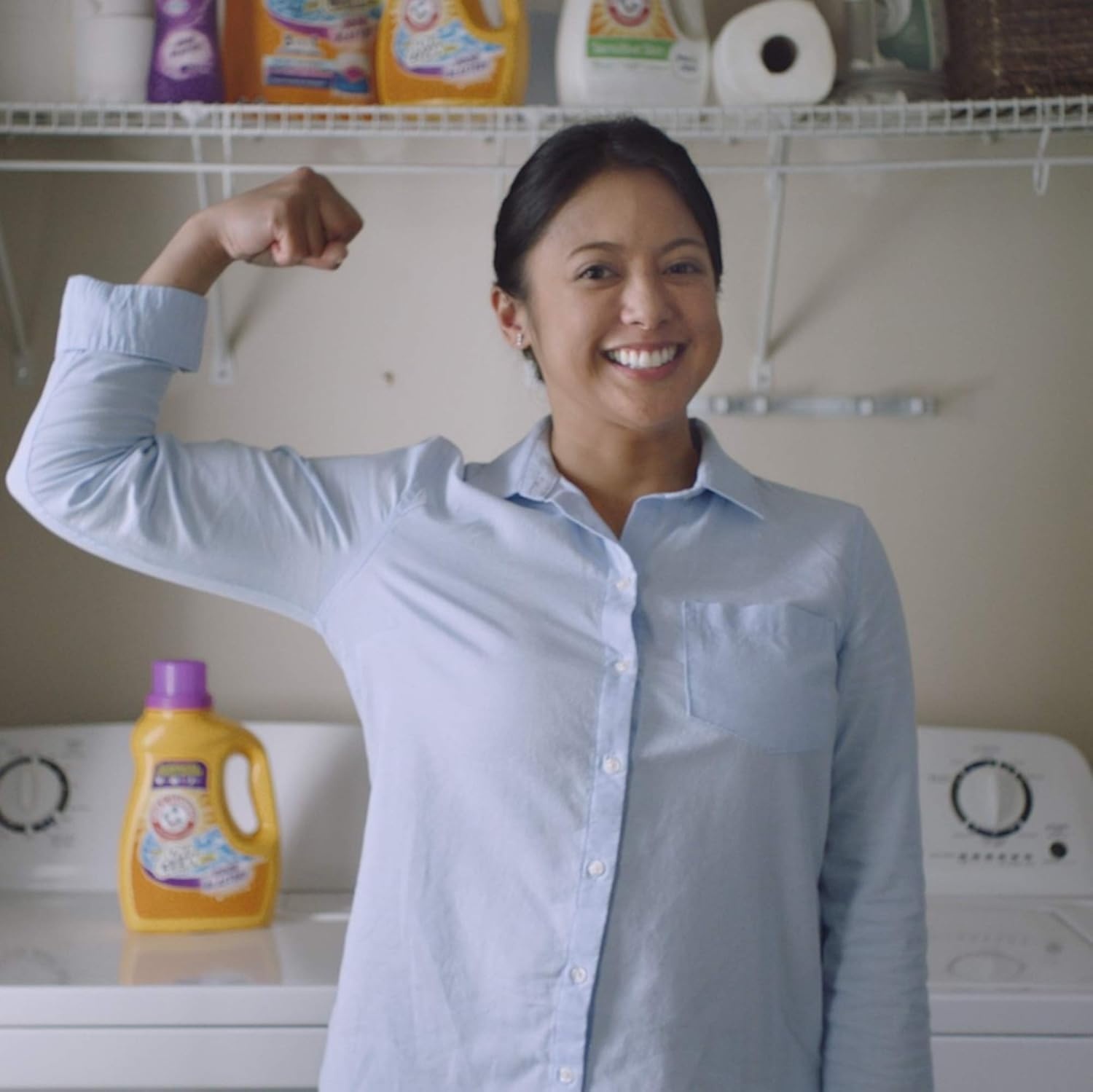 image:imageARM amp HAMMER Sensitive Skin Free amp Clear 140 Loads Liquid Laundry Detergent 140 Fl ozFresh Burst