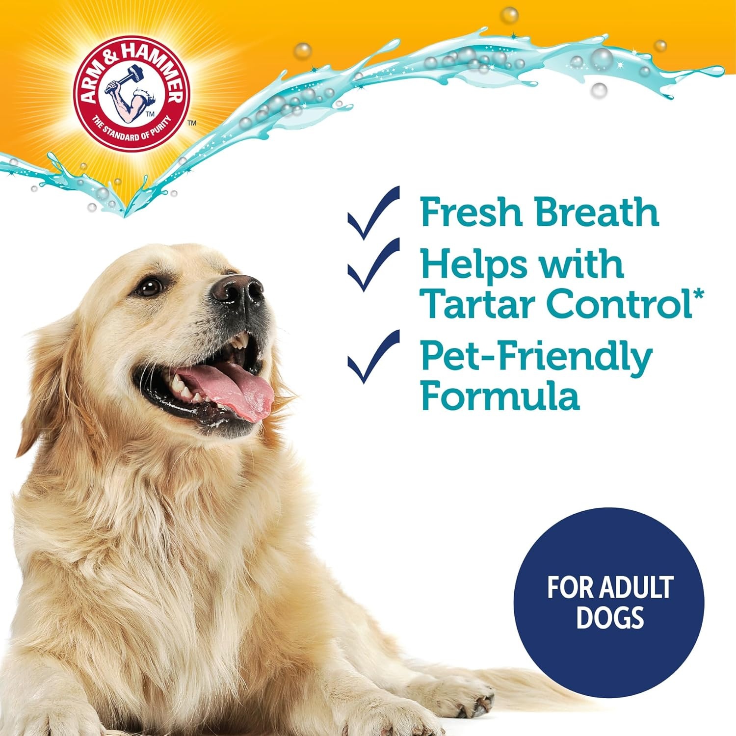 image:imageArm amp Hammer Complete Care Dog Dental Kit Enzymatic Toothpaste 25 OZ Chicken Flavor Toothbrush Finger Brush Tartar Baking Soda FormulaDog Chicken