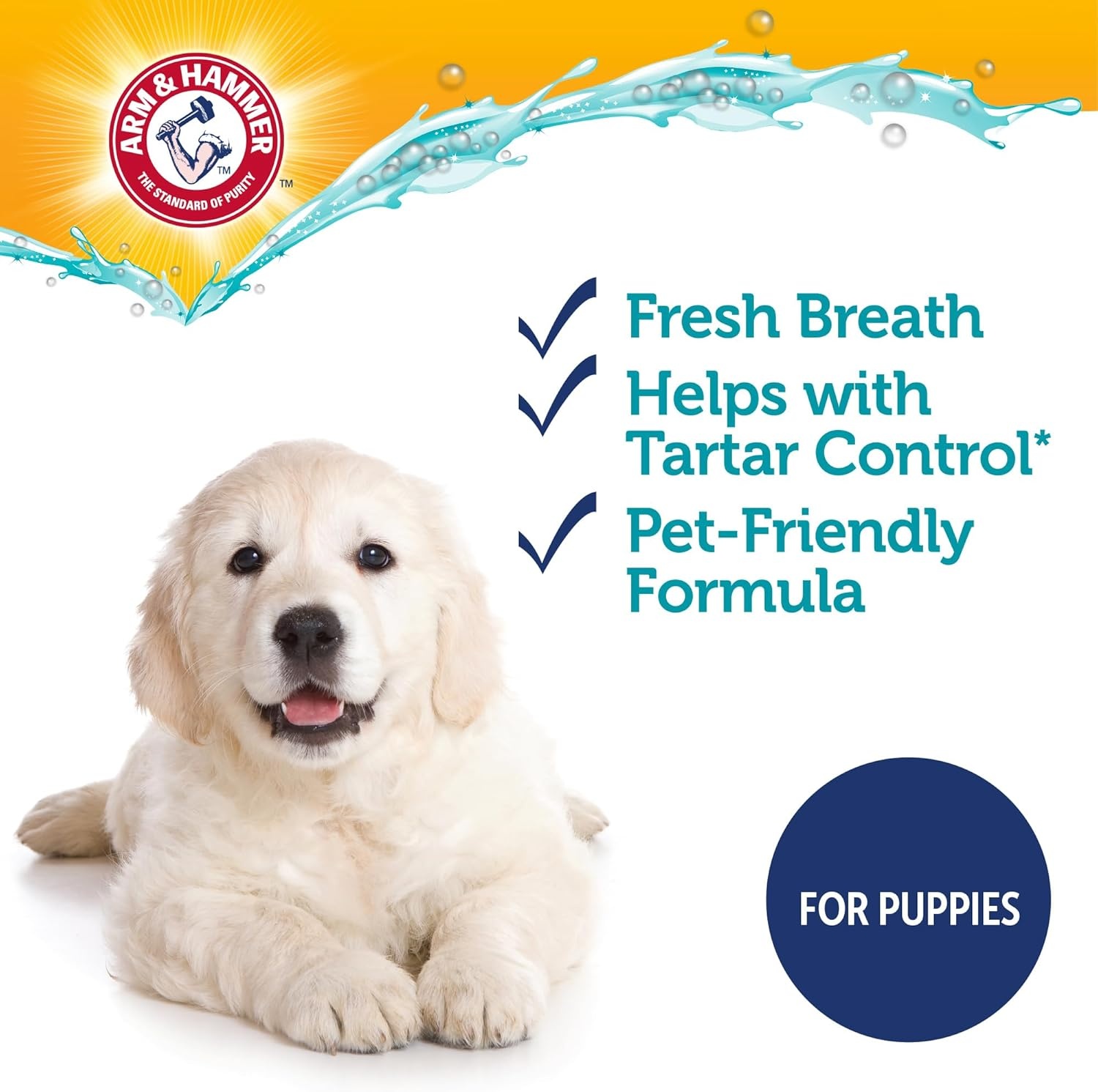 image:imageArm amp Hammer Complete Care Enzymatic Dog Toothpaste Peanut Butter Flavor Baking Soda and Calcium Enzymatic Tartar Control Formula NonToxic Fluoride Free 62 OzPeanut Butter