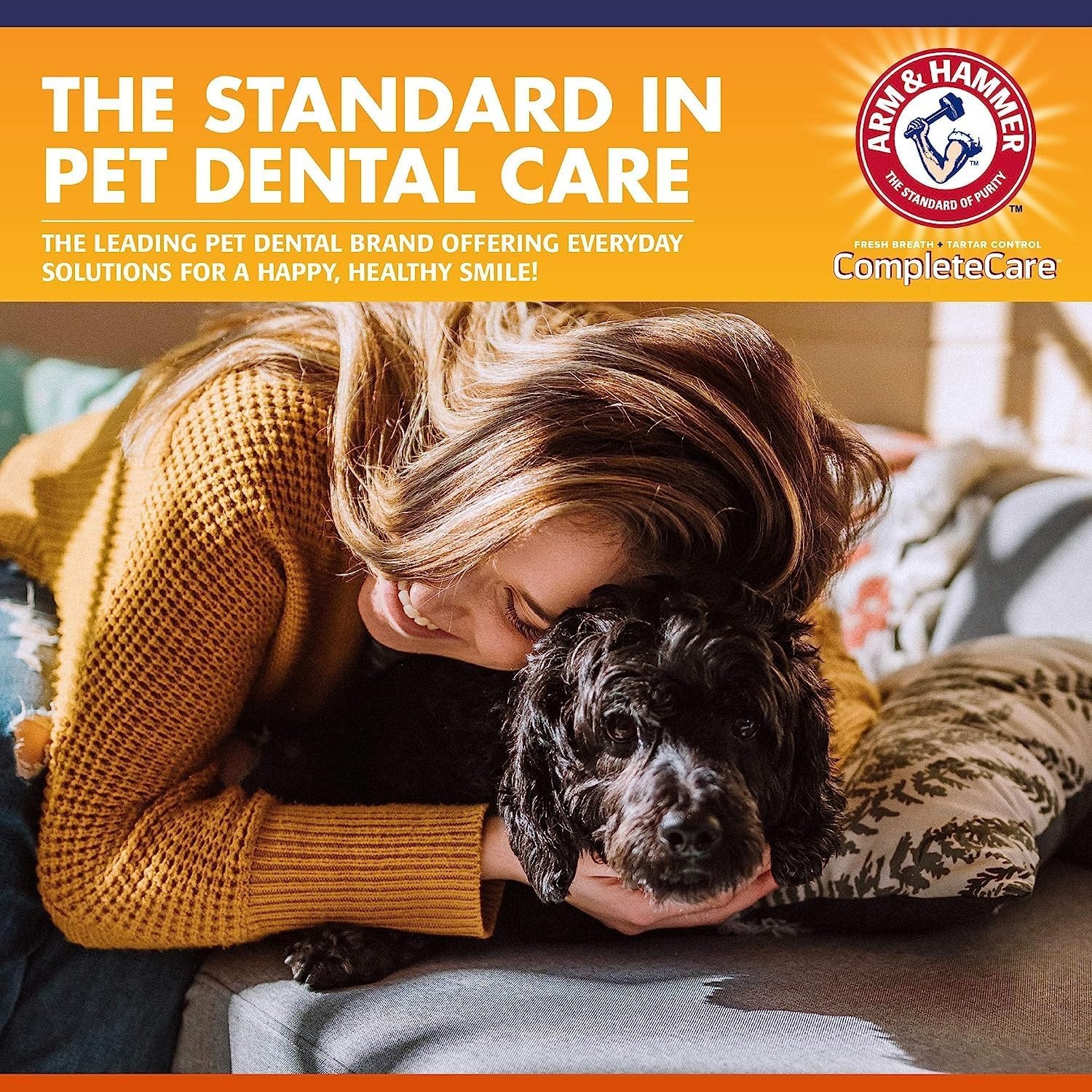 image:imageArm amp Hammer Complete Care Enzymatic Dog Toothpaste with Baking Soda and Calcium FluorideFree Chicken Flavor for Plaque Tartar and Fresh Breath 62 Oz Value SizeChicken