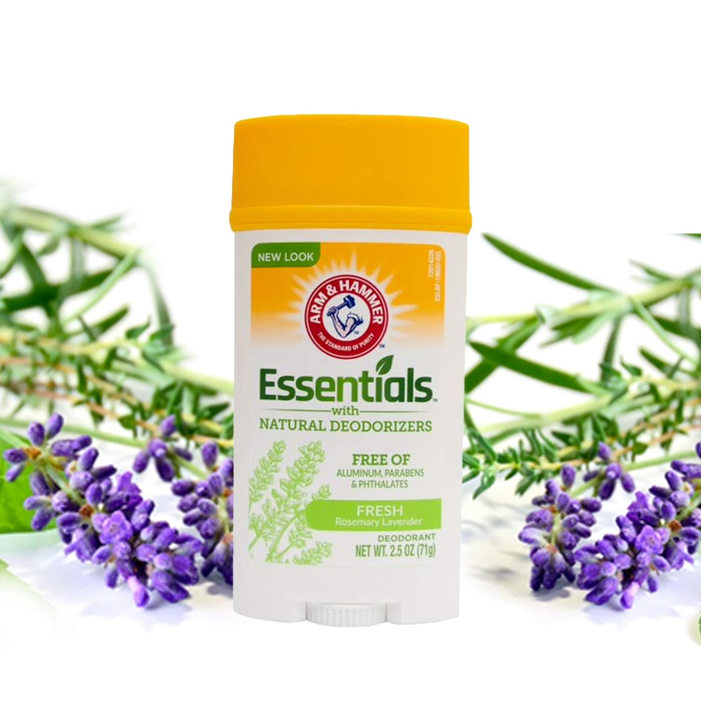 image:imageArm amp Hammer Essentials Deodorant Fresh 25 oz Pack of 2Rosemary Lavender