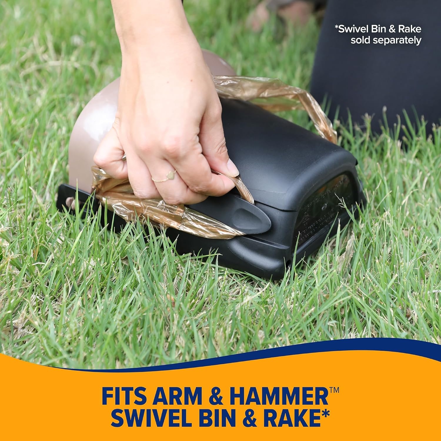 image:imageArm amp Hammer Heavy Duty Pet Waste Bags for Swivel Bin amp Rake Dog Pooper Scooper 20 Count Refill Bags Packaging May Vary1 Count Pack of 20