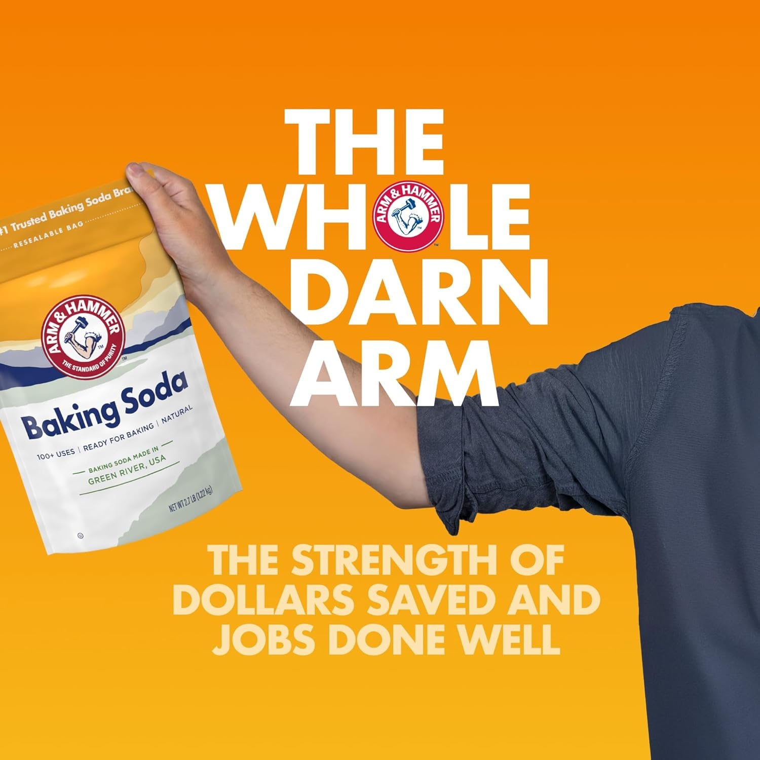 image:imageArm and Hammer Baking Soda 432 Ounce112 Ounce Pack of 1