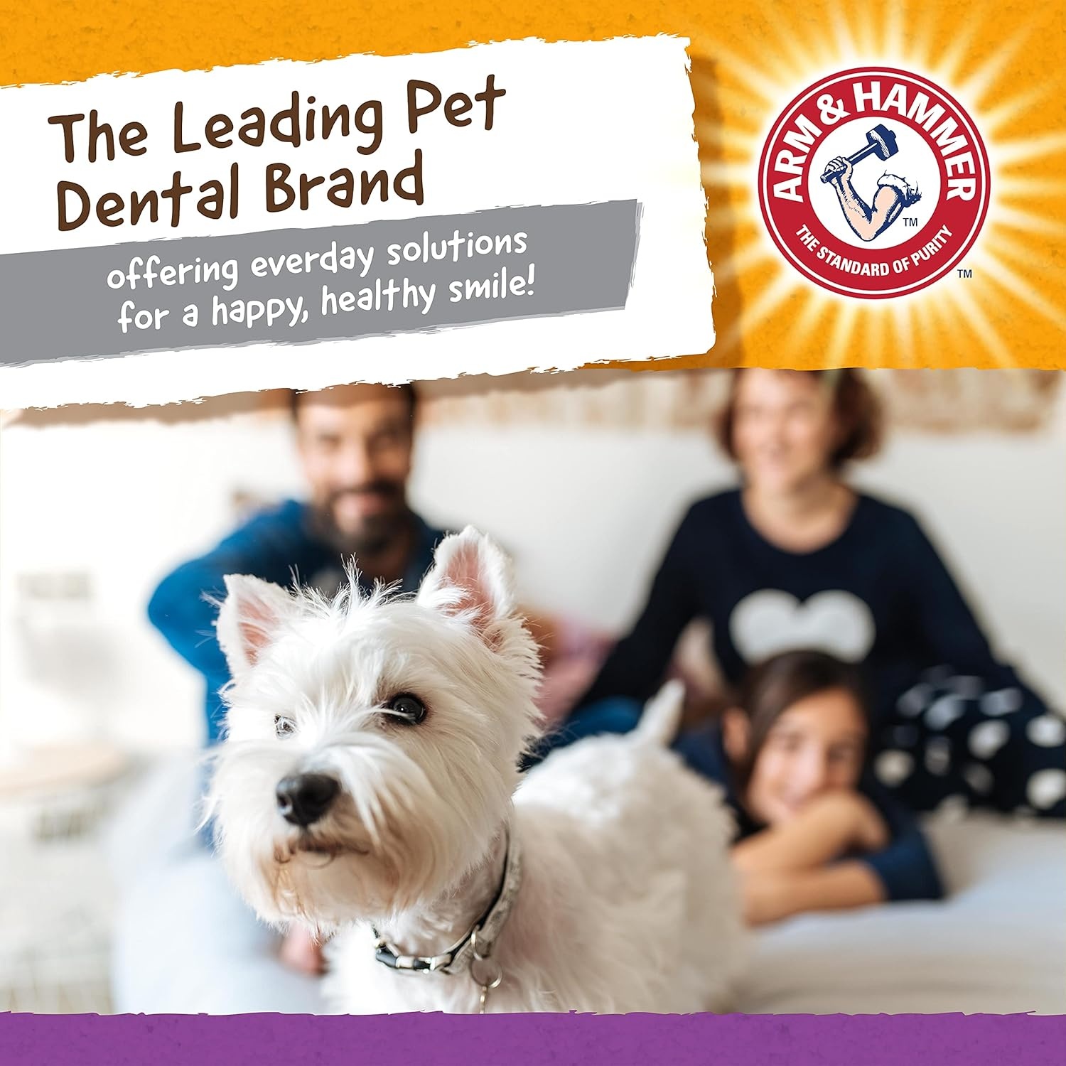 image:imageArm and Hammer for Pets Super Treadz Gator Dental Chew Toy for Dogs Reduces Plaque and Tartar Without Brushing Baking Soda Infused Dishwasher Safe Dogs Up to 35 LbsGator