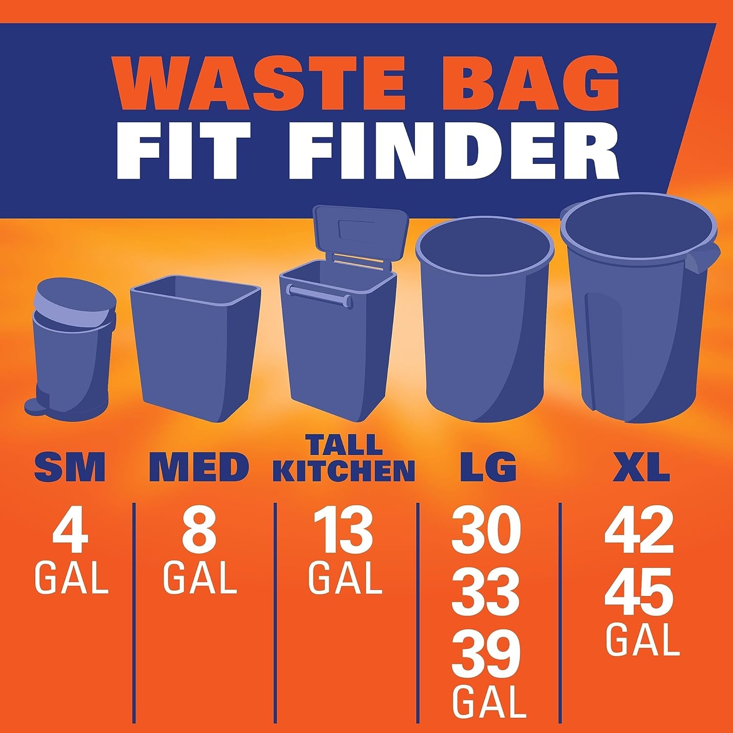 image:imageHefty Ultra Strong 13 Gallon Trash Bags Tall Kitchen Trash Bags 13 Gallon Size Drawstring Closure Continuous Odor Control White Citrus Twist Scent 80 BagsLavender Sweet Vanilla 13G