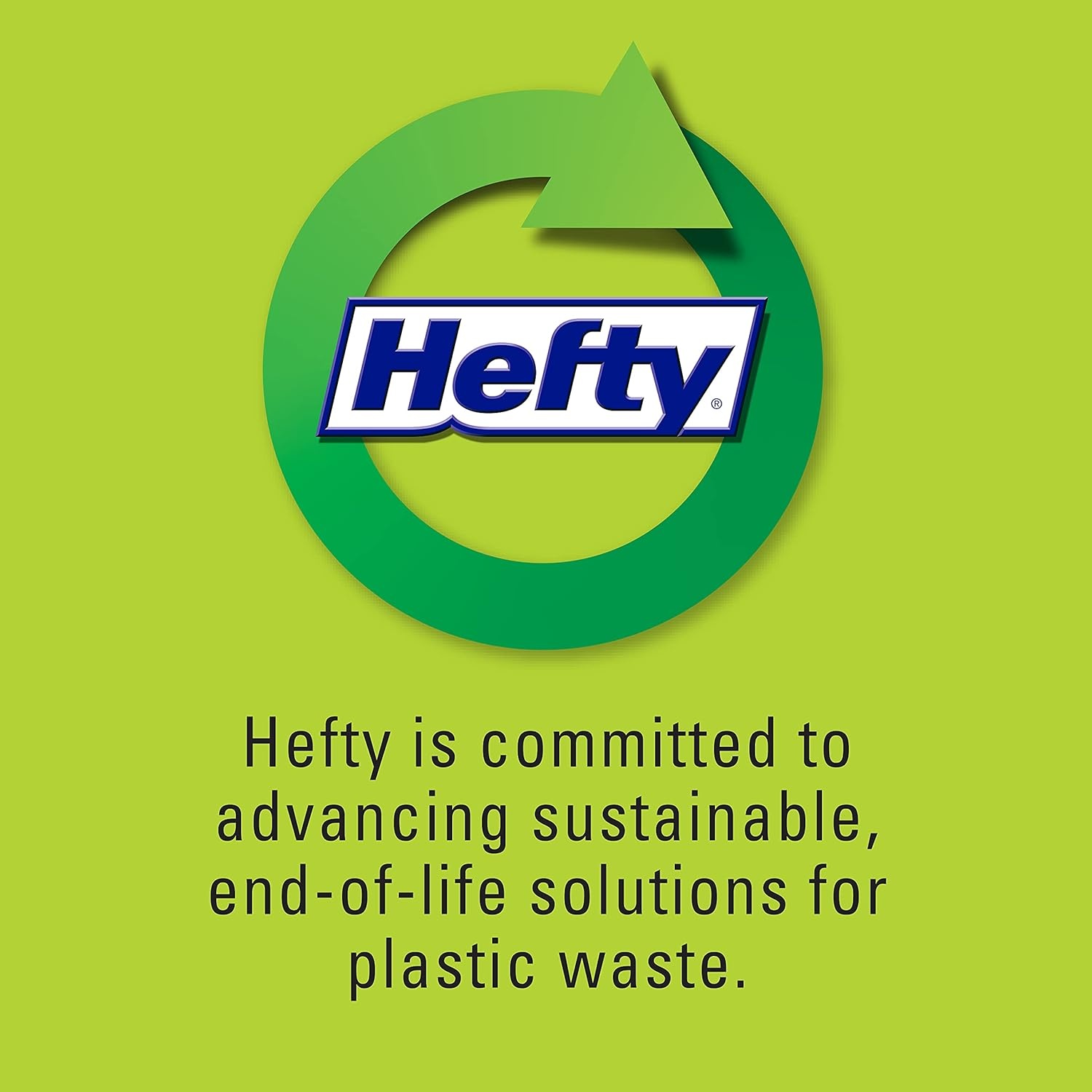 image:imageHefty Ultra Strong 13 Gallon Trash Bags Tall Kitchen Trash Bags 13 Gallon Size Drawstring Closure Continuous Odor Control White Citrus Twist Scent 80 BagsCitrus Twist