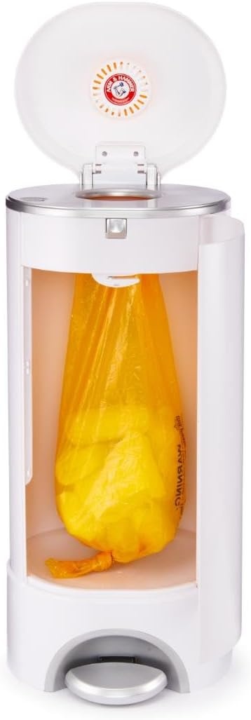 image:imageMunchkin Arm amp Hammer Diaper Pail Refill Rings Holds up to 544 Newborn Diapers 2 Pack1 Count Pack of 2