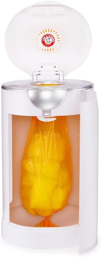 image:imageMunchkin Arm amp Hammer Diaper Pail Refill Rings Holds up to 544 Newborn Diapers 2 Pack1 Count Pack of 2