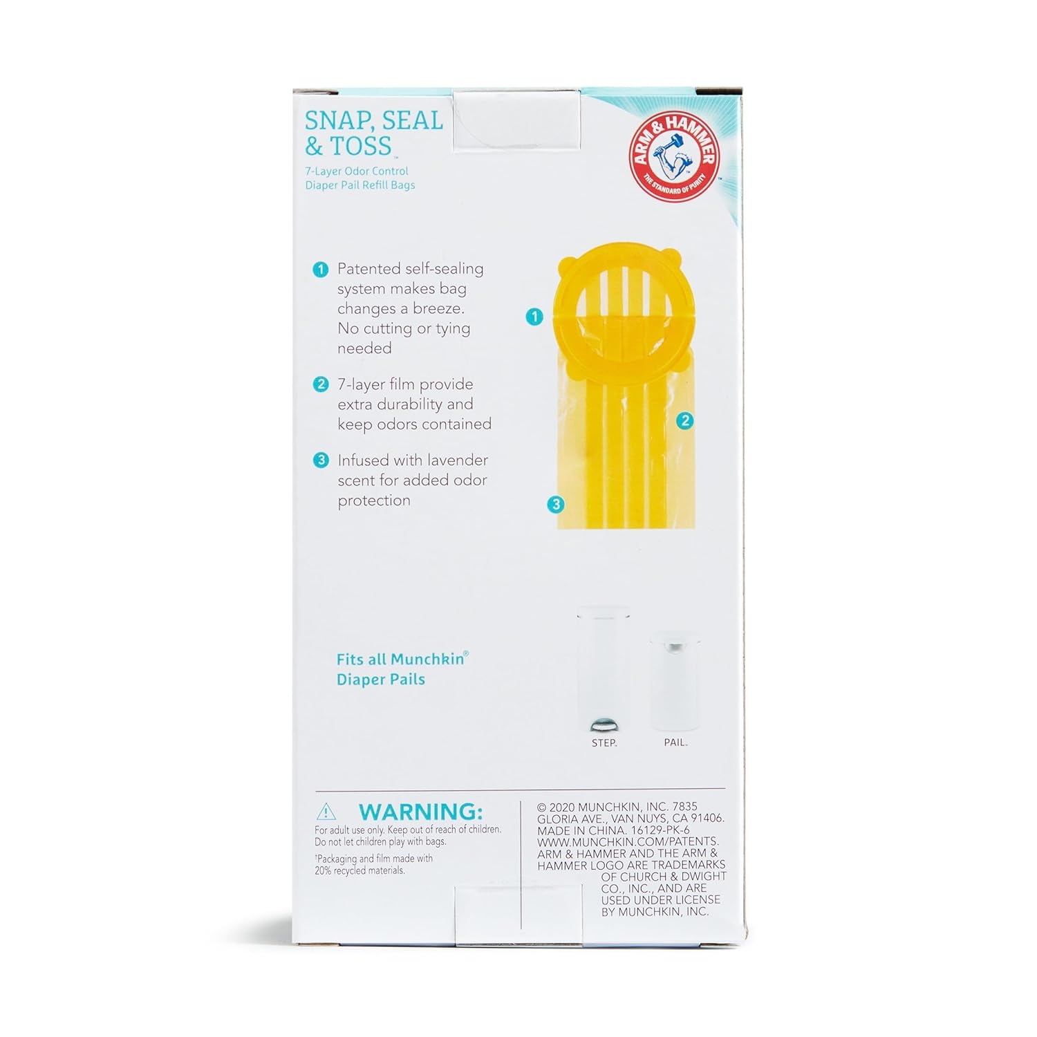 image:imageMunchkin Arm amp Hammer Pacifier Wipes Safely Cleans Breast Pump Parts and Feeding Essentials for Baby and Toddler 2 Pack 72 Wipes6 Pack