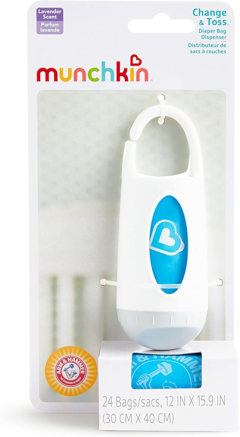 image:imageMunchkin Arm and Hammer Diaper Bag Refills 6 Pack 72 Bags1 Count Pack of 1