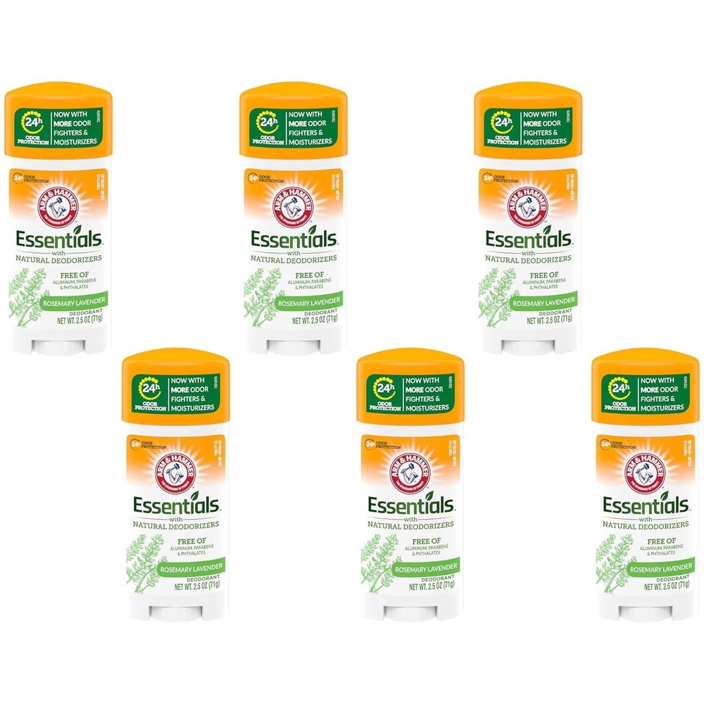 image:imageARM amp HAMMER Essentials Deodorant Clean Juniper Berry Wide Stick Made with Natural Deodorizers Free From Aluminum Parabens amp Phthalates 25 oz Pack of 2Fresh