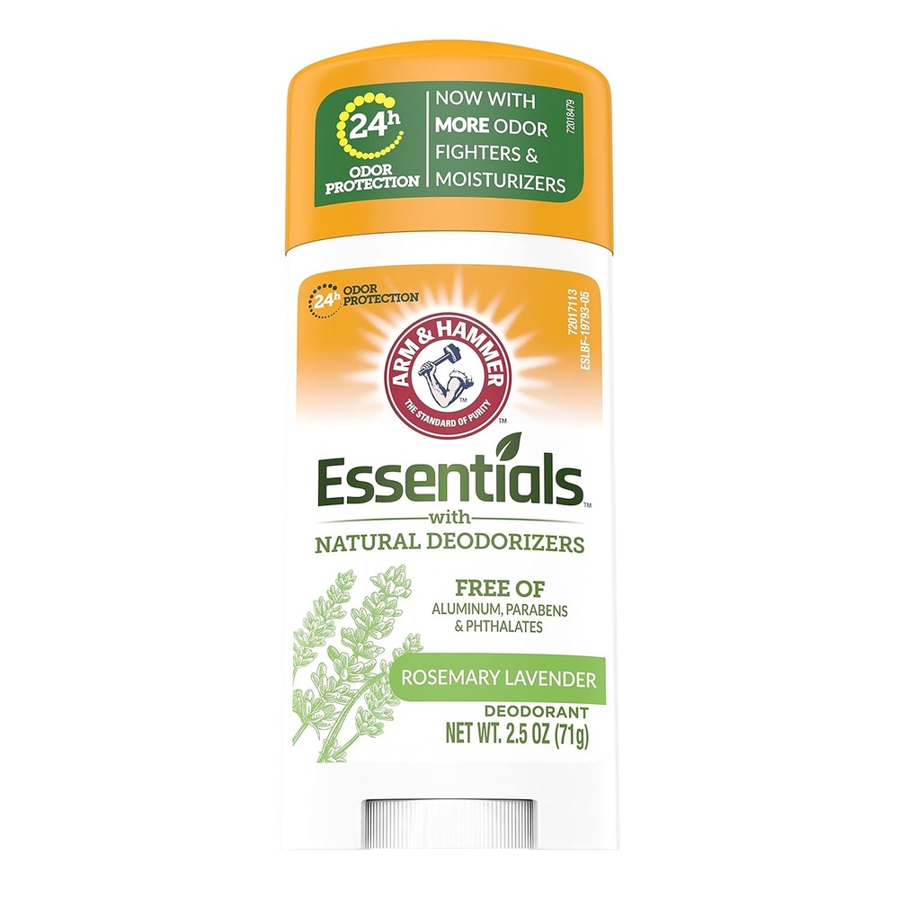 image:imageARM amp HAMMER Essentials Deodorant Orange Citrus Solid Oval Made with Natural Deodorizers Free From Aluminum Parabens amp Phthalates 25 oz Pack of 3Fresh
