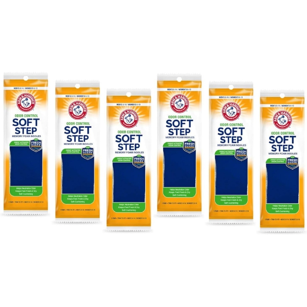 image:imageArm amp Hammer Soft Step Memory Foam Insoles M 814W 6106 pair