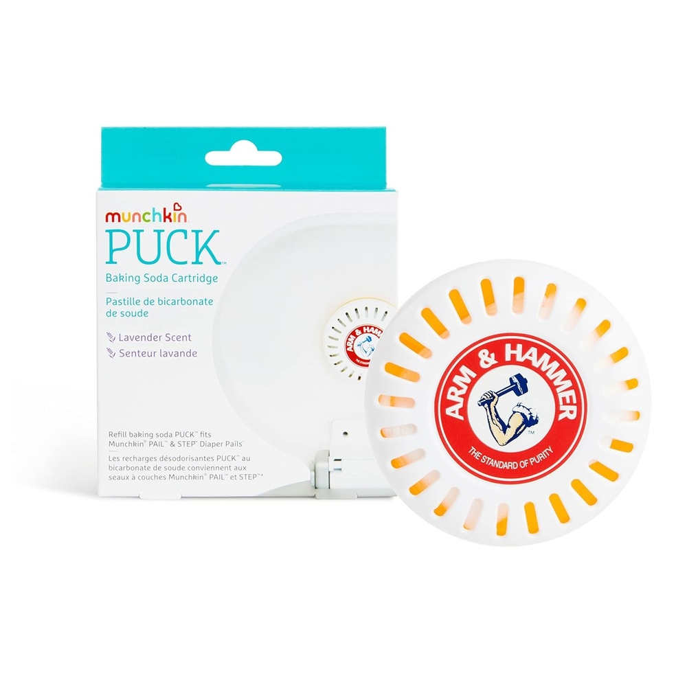 image:imageMunchkin Arm amp Hammer Puck Baking Soda Cartridge Lavender Scent1 Count Pack of 1