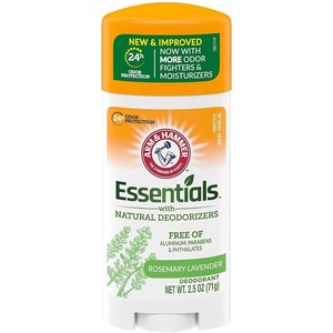 Arm & Hammer Essentials Deodorant, Fresh, 2.5 oz. (Pack of 2)(Rosemary Lavender)