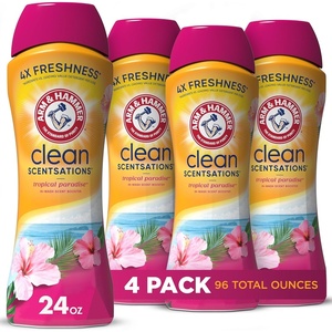 Arm & Hammer In-Wash Scent Booster Tropical Paradise, 24 oz, Pack of 4(24 Ounce (Pack of 4))
