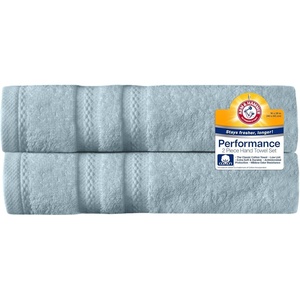 Arm & Hammer Performance Hand Towels, 2 Piece, Light Blue(Light Blue)
