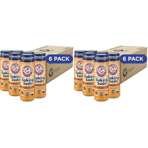 Arm & Hammer Pure Baking Soda Shaker – 12 Oz – (Pack of 6)(12 Ounce (Pack of 12))