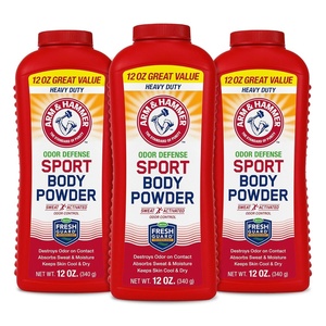 Arm & Hammer Sport Body Powder, Powder for Men and Women, Fresh Feeling, Talc Free, Aluminum Free Odor Defense with Baking Soda(12 Ounce (Pack of 3))