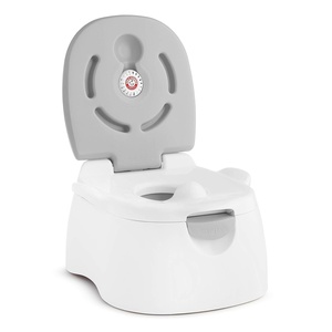 Munchkin® Arm & Hammer Multi-Stage 3-in-1 Potty Seat, (Potty Chair, Trainer Ring and Step Stool), Grey(Potty)