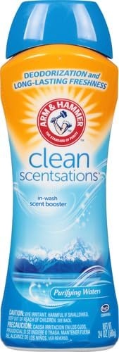 image:imageARM amp HAMMER Clean Scentsations InWash Scent Booster Laundry Scent Booster Purifying Waters scent 45 Oz24 Ounce Pack of 1