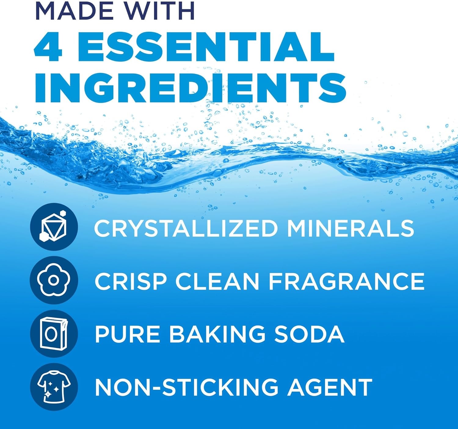 image:imageARM amp HAMMER Light InWash Scent Booster Laundry Scent Booster Crisp Clean scent 24 Oz24 Ounce Pack of 4