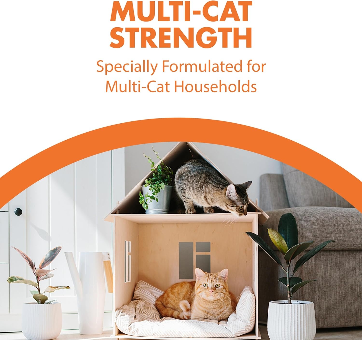 image:imageARM amp HAMMER Naturals Clumping Cat Litter Odor Control Multi Cat Litter 18 lb Bag18 Lbs Pack of 2