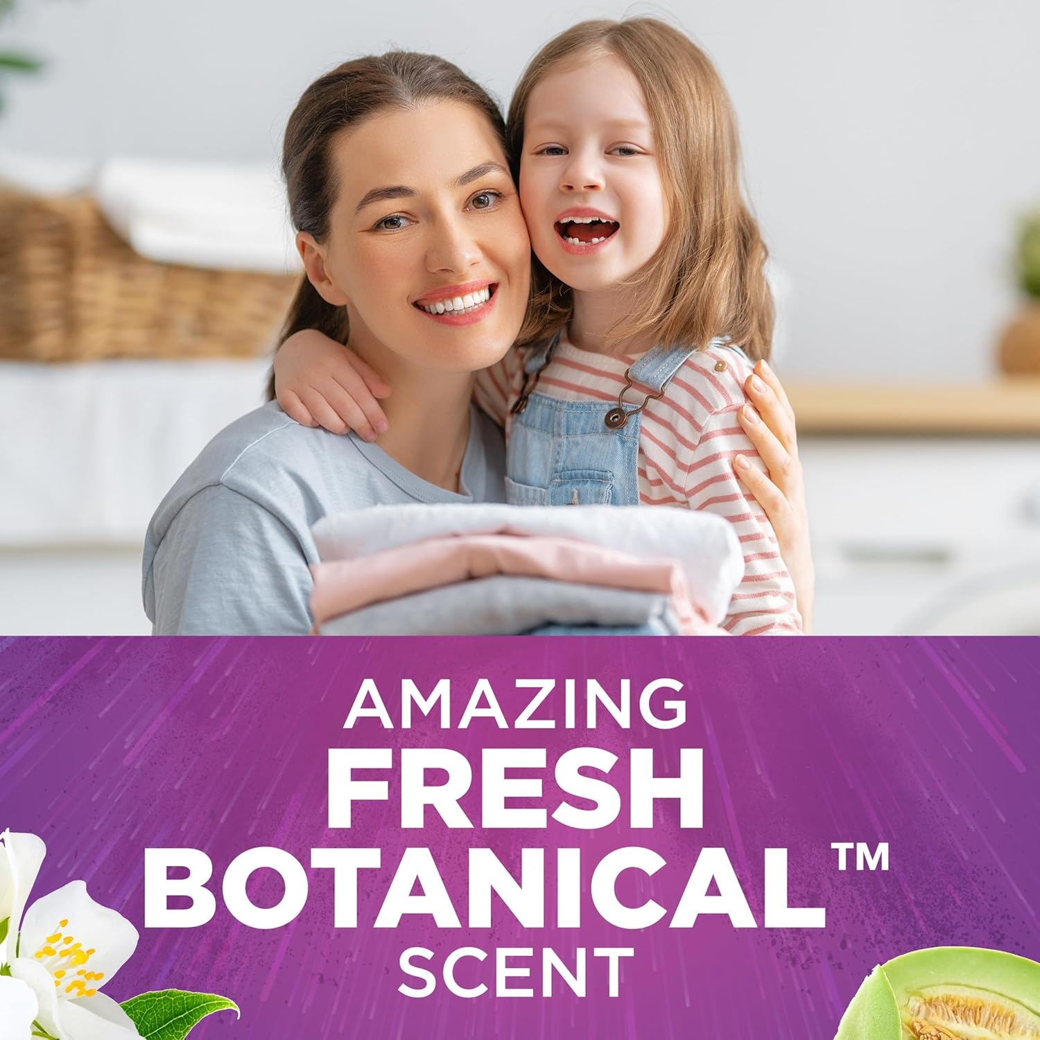 image:imageARM amp HAMMER Plus OxiClean with Odor Blasters Liquid Laundry Detergent Laundry Odor Remover Attacks Stains Fresh Botanical Scent 74 Loads 962 Fl OzFresh Botanical