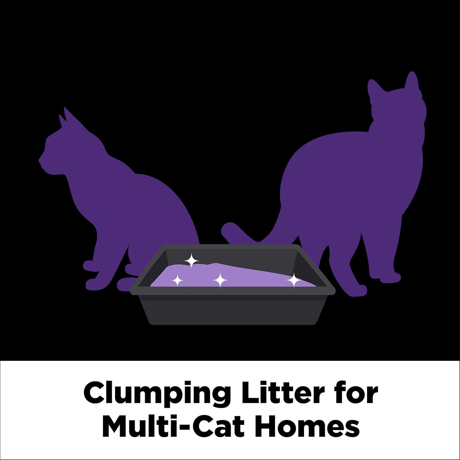 image:imageARM amp Hammer Clump amp Seal Platinum Cat Litter MultiCat Clumping Litter Forms RockHard Clumps Powerful Odor Eliminators with Baking Soda 14Day Odor Control 18 lbs18 lbs