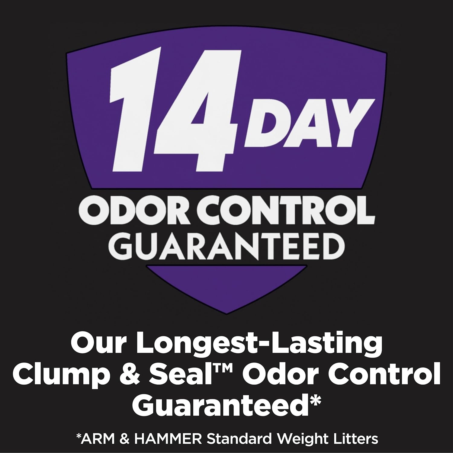 image:imageARM amp Hammer Clump amp Seal Platinum Cat Litter MultiCat Clumping Litter Forms RockHard Clumps Powerful Odor Eliminators with Baking Soda 14Day Odor Control 18 lbs18 lbs