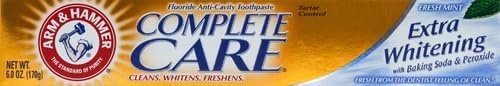 image:imageARM amp Hammer Complete Care Toothpaste Teeth Whitening Toothpaste with Baking Soda Fluoride Whole Mouth Protection Fresh Mint Flavor 60 oz Pack of 4Mint