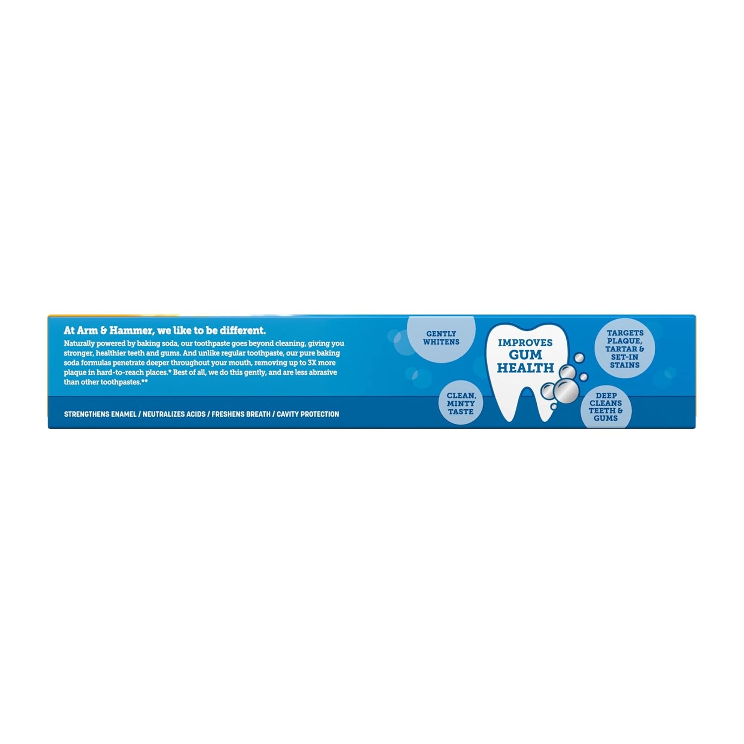 image:imageARM amp Hammer Peroxicare Toothpaste for Gum Health Baking Soda Toothpaste Clean Mint 60 oz Pack of 46 Ounce Pack of 2