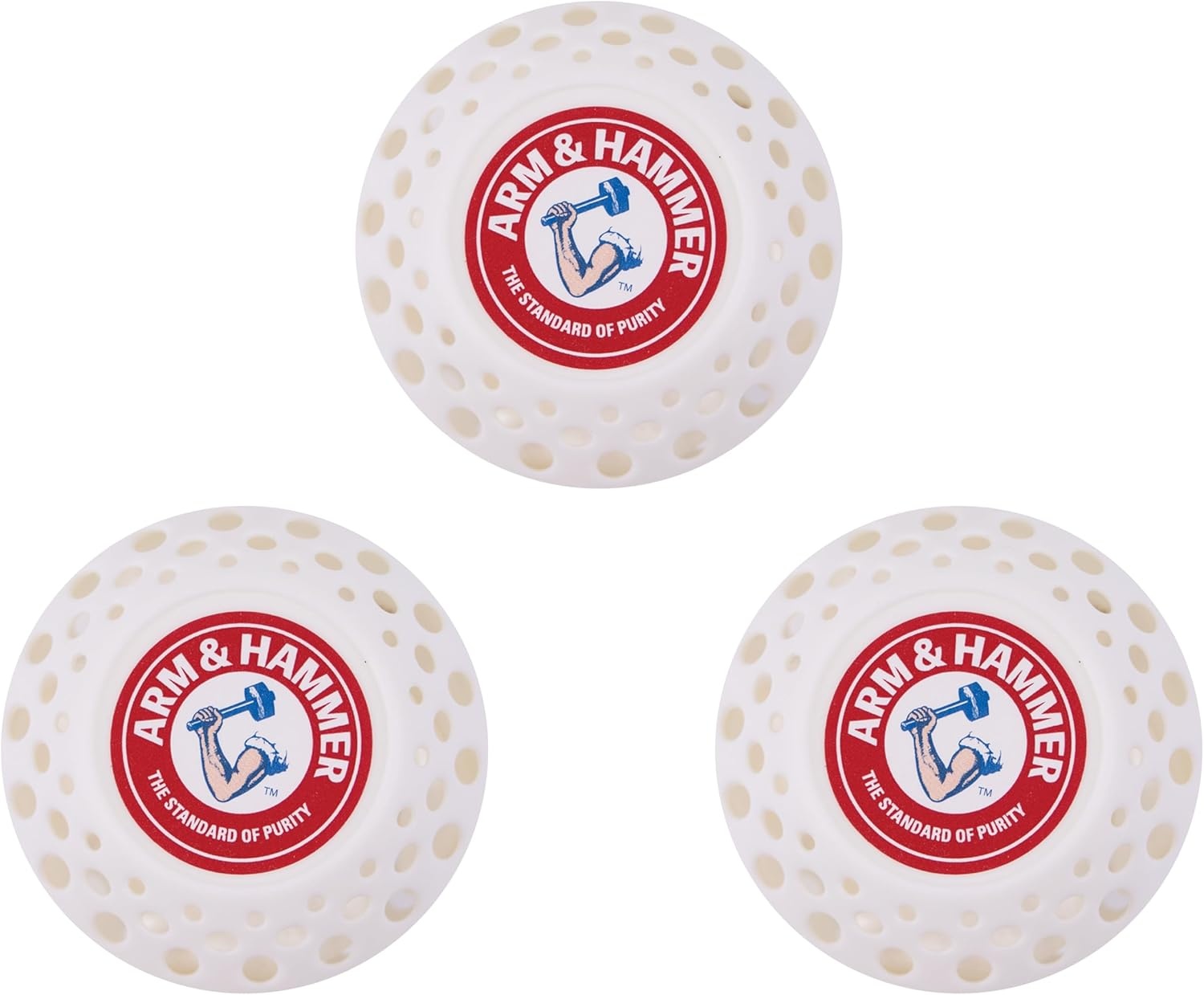 image:imageArm amp Hammer OdorBusterz Odor Eliminator Balls Lavender 3 Count Baking Soda Odor Control for Closets Drawers Hampers amp Small SpacesWhite Linen