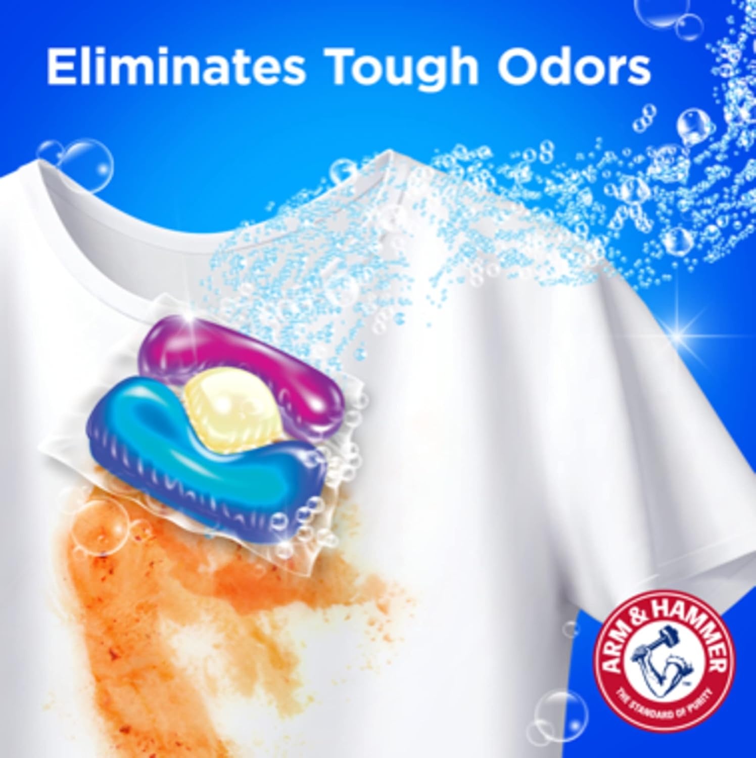 image:imageArm amp Hammer Plus Odor Blasters 5in1 42ct 4x42ct 168 CountFresh Burst