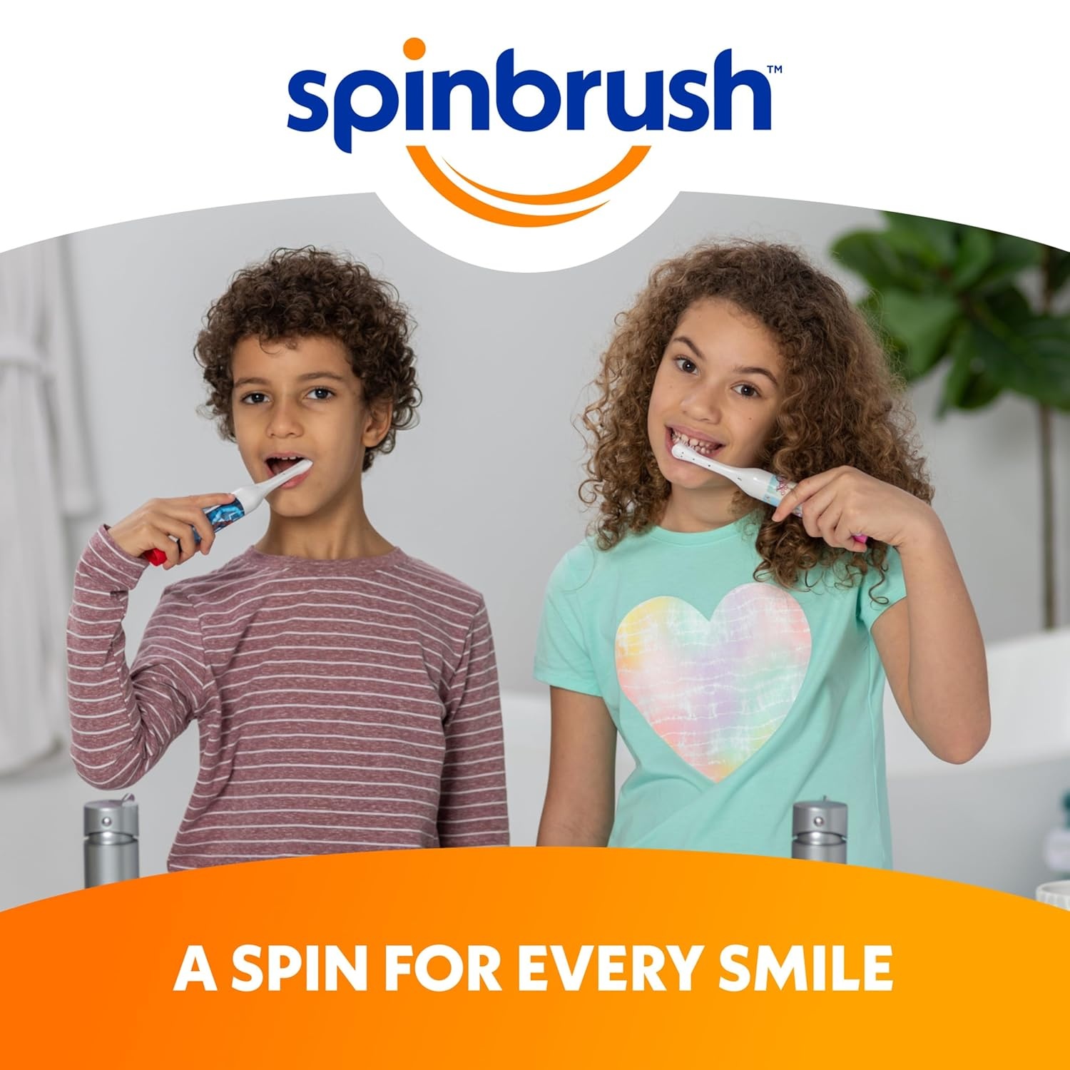 image:imagePrincess Peach Kids Spinbrush Electric Battery Toothbrush Soft BristlesMulti