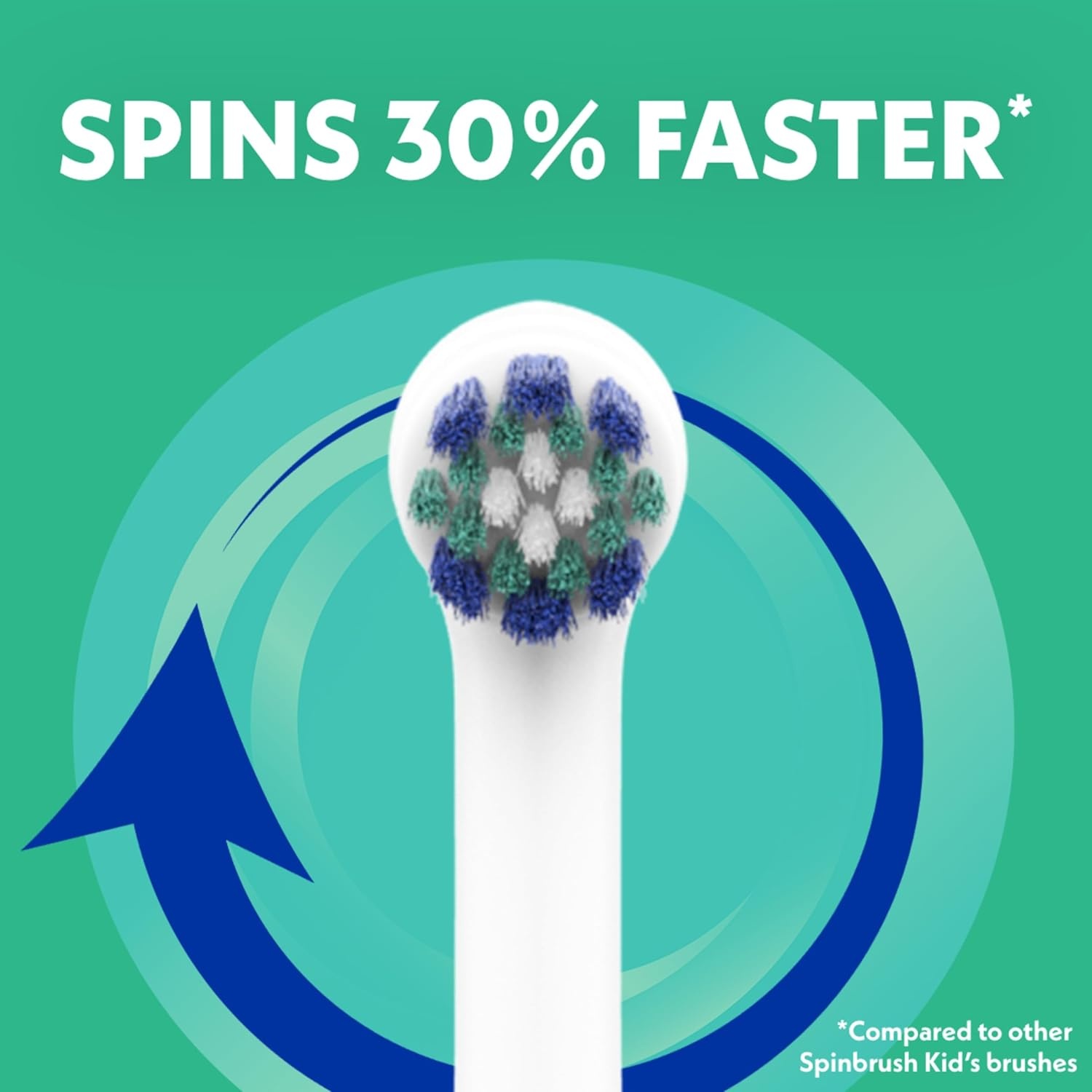image:imageSpinbrush Kids Electric Toothbrush Shimmery Sparkle BatteryPoweredGlow in the Dark