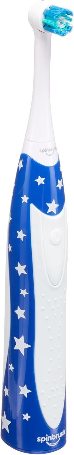 image:imageSpinbrush Kids Electric Toothbrush Shimmery Sparkle BatteryPoweredGlow in the Dark
