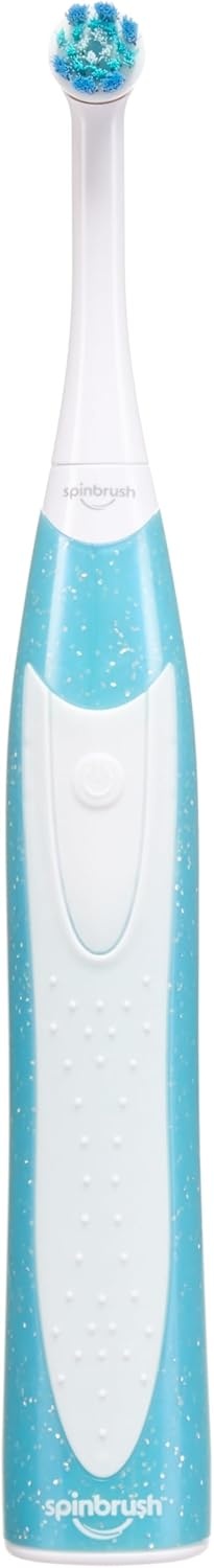 image:imageSpinbrush Kids Electric Toothbrush Shimmery Sparkle BatteryPoweredShimmery Sparkle