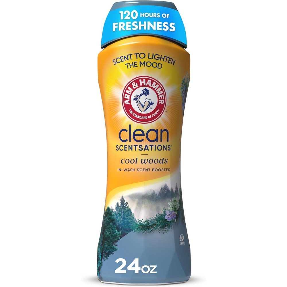 image:imageARM amp HAMMER Clean Scentsations InWash Scent Booster Cool Woods scent 24 Oz